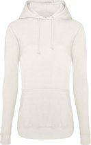 Awdis Gewoon Hoods Vrouwen/dames Girlie College Pullover Hoodie (Vanille)