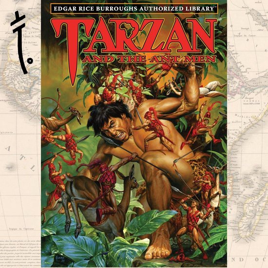 Tarzan and the Ant Men - cover