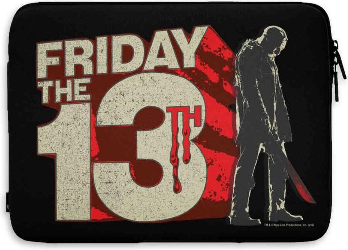 Friday The 13th - Block Logo Laptop cover - 15