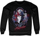 DC Comics Suicide Squad Sweater/trui -S- Harley Quinn Zwart
