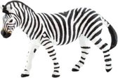 Safari Speeldier Zebra Junior 12 X 6,2 Cm Rubber Zwart/wit