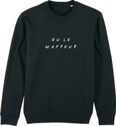 OU LE WAPPEUR HANDGESCHREVEN SWEATER