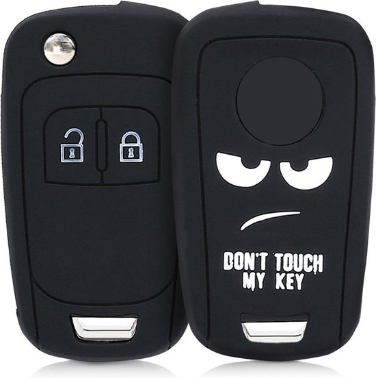 Étui à clés de voiture kwmobile pour clé de voiture pliante à 2 boutons  Opel Chevrolet
