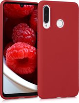 kwmobile telefoonhoesje geschikt voor Huawei P30 Lite - Hoesje voor smartphone - Back cover in klassiek rood