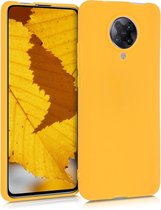 kwmobile telefoonhoesje voor Xiaomi Poco F2 Pro / Redmi K30 Pro (Zoom) - Hoesje voor smartphone - Back cover in honinggeel