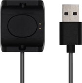 kwmobile USB-oplaadkabel compatibel met Huami Amazfit Bip S (A1805/A1916) - Kabel voor smartwatch - zwart