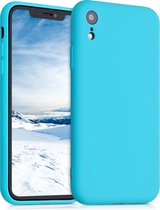 kwmobile telefoonhoesje voor Apple iPhone XR - Hoesje voor smartphone - Back cover in ijsblauw