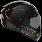 ROOF RO200 Neon Black Orange Full Face Helmet S