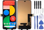 Origineel OLED-materiaal LCD-scherm en digitizer volledige montage voor Google Pixel 5 GD1YQ GTT9Q