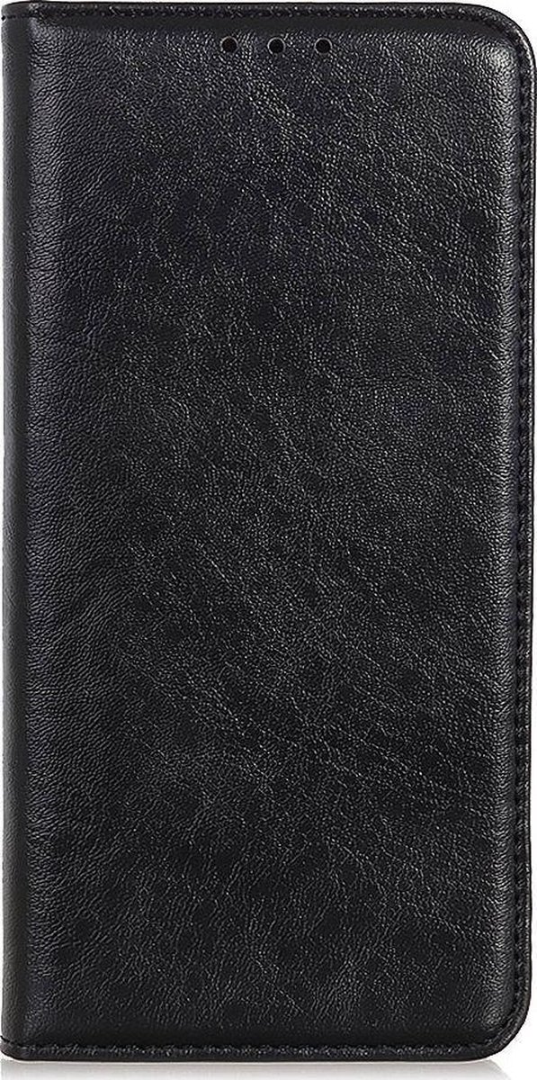 Mobigear Telefoonhoesje geschikt voor OPPO Reno 4 Hoesje | Mobigear Classic Elegance Bookcase Portemonnee | Pasjeshouder voor 2 Pasjes | Telefoonhoesje voor Pinpas / OV Kaart / Rijbewijs - Zwart