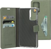 Mobiparts Classic Wallet Case Samsung Galaxy A52 4G/5G/A52s 5G (2021) Stone Groen hoesje