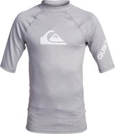 Quiksilver - UV-zwemshirt voor tieners - All Time - Lichtgrijs - maat 176cm