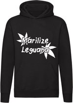 Marilize Leguana Hoodie | legalize marijuana | wiet | thc | drugs |  sweater | trui | unisex | capuchon