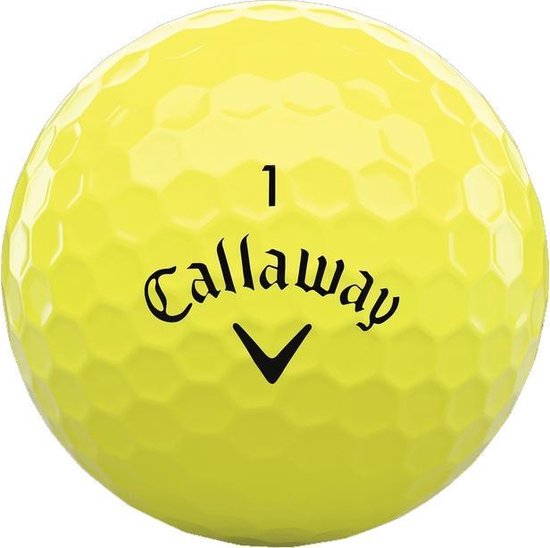 Callaway Warbird 2021 Golfballen - Geel - 12 Stuks