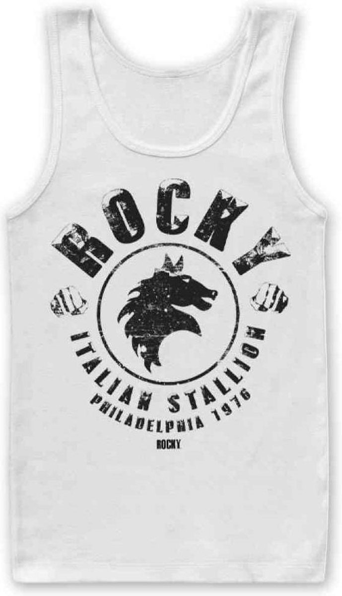 Rocky Tanktop -S- Italian Stallion Wit