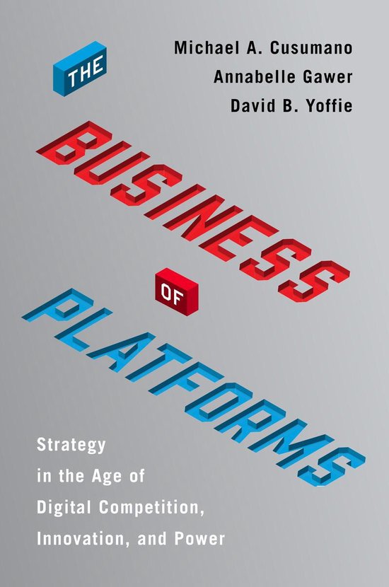 The Business of Platforms - cover