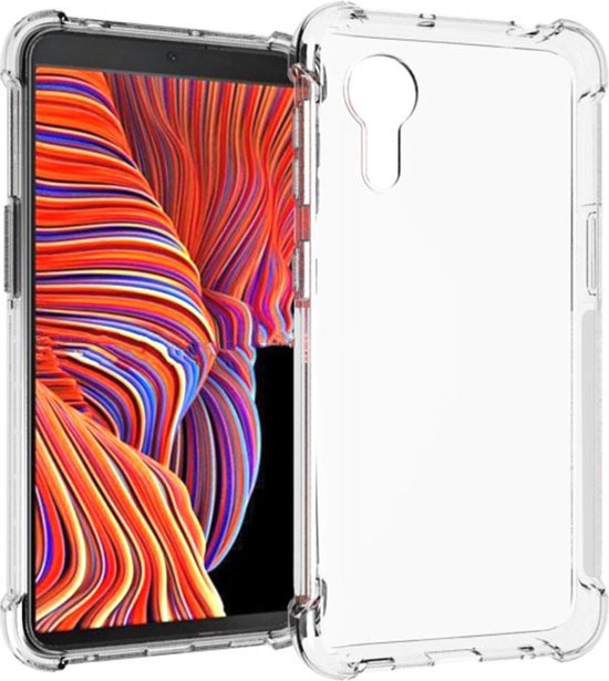 iMoshion Hoesje Geschikt voor Samsung Galaxy Xcover 5 Hoesje Siliconen - iMoshion Shockproof Case - Transparant