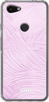 6F hoesje - geschikt voor Google Pixel 3a -  Transparant TPU Case - Pink Slink #ffffff