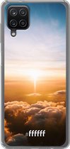 6F hoesje - geschikt voor Samsung Galaxy A12 - Transparant TPU Case - Cloud Sunset #ffffff