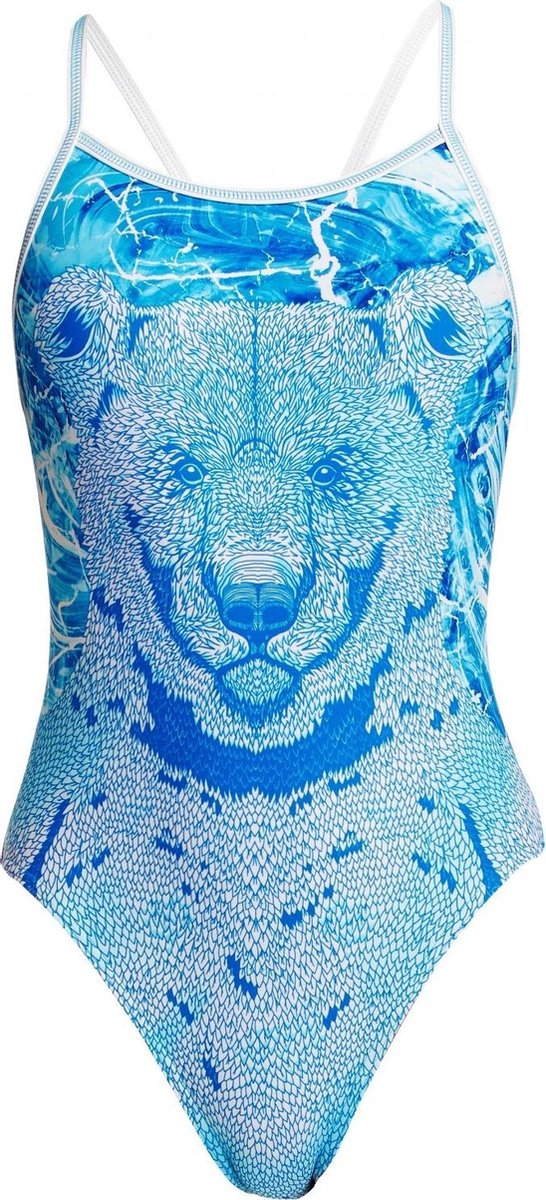 Bear Suit Girls Single strap one piece – Meisjes | Funkita