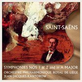 Orchestre Philharmonique Royal De Liegè, Jean-Jacques Kantorow - Saint-Saëns: Symphonies 1-2 - Symphony In A Major (Super Audio CD)