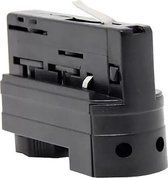 Spanningsrail Connector Hanglamp - Frikto - 3 Fase - Zwart