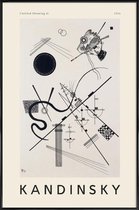 JUNIQE - Poster in kunststof lijst Kandinsky - Untitled (Drawing 4)