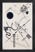 JUNIQE - Poster met houten lijst Kandinsky - Untitled (Drawing 4)
