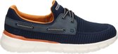 Skechers heren instapschoen - Blauw - Maat 41