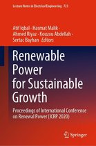 Lecture Notes in Electrical Engineering 723 - Renewable Power for Sustainable Growth