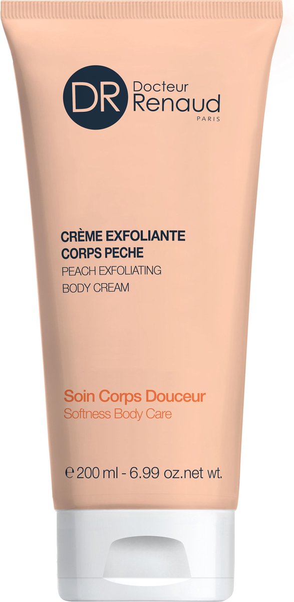 Docteur Renaud Peeling Soin Corps Douceur Crème Exfoliante Corps Peche