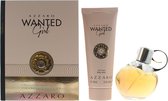 Azzaro Wanted Girl 2 Piece Gift Set: Eau De Parfum 80ml - Body Lotion 100ml