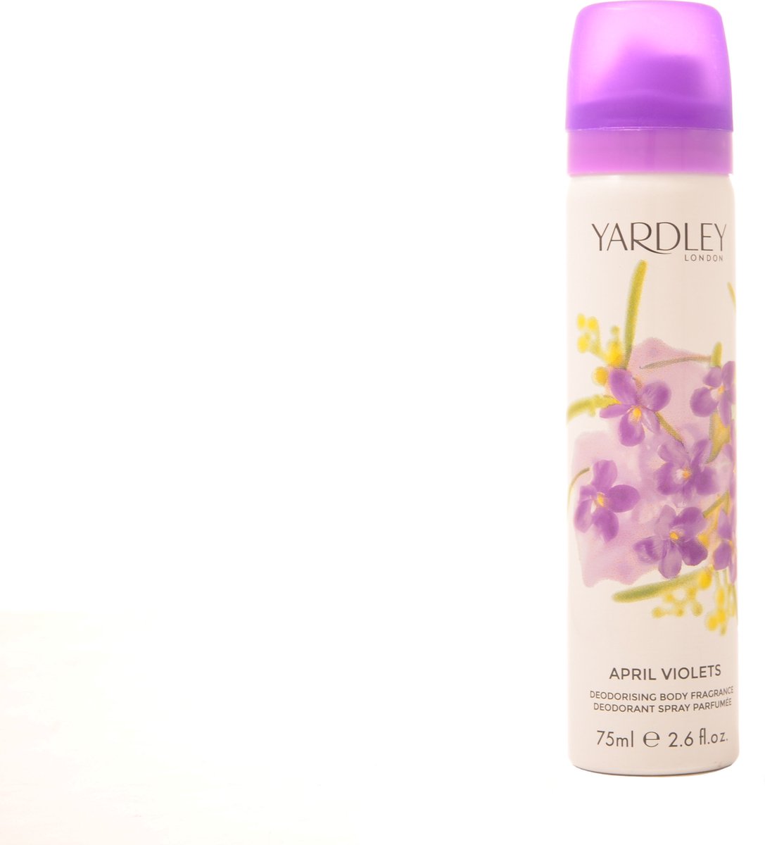 Goedkoopste Yardley April Violets - 75ml - Deospray