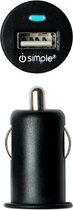 iSimple 12/24-Volt Stekker met USB output 5V / 2.4A