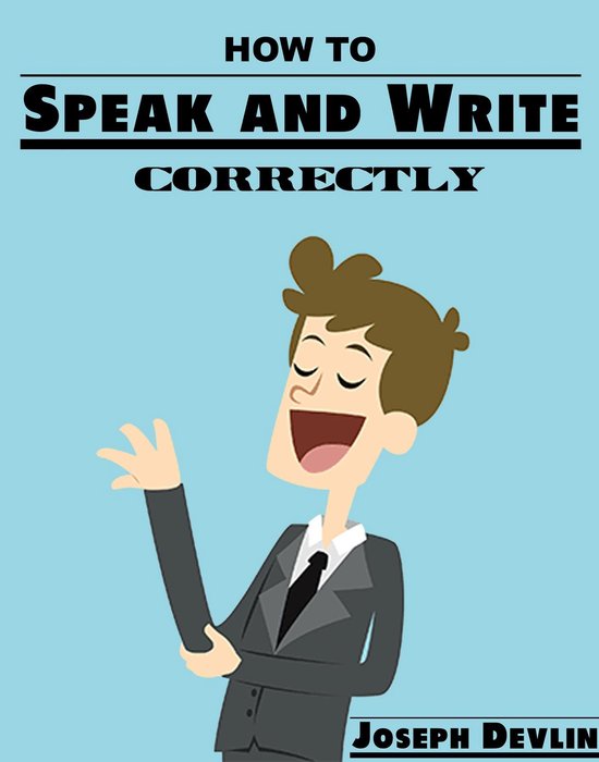 How to Speak and Write Correctly - cover