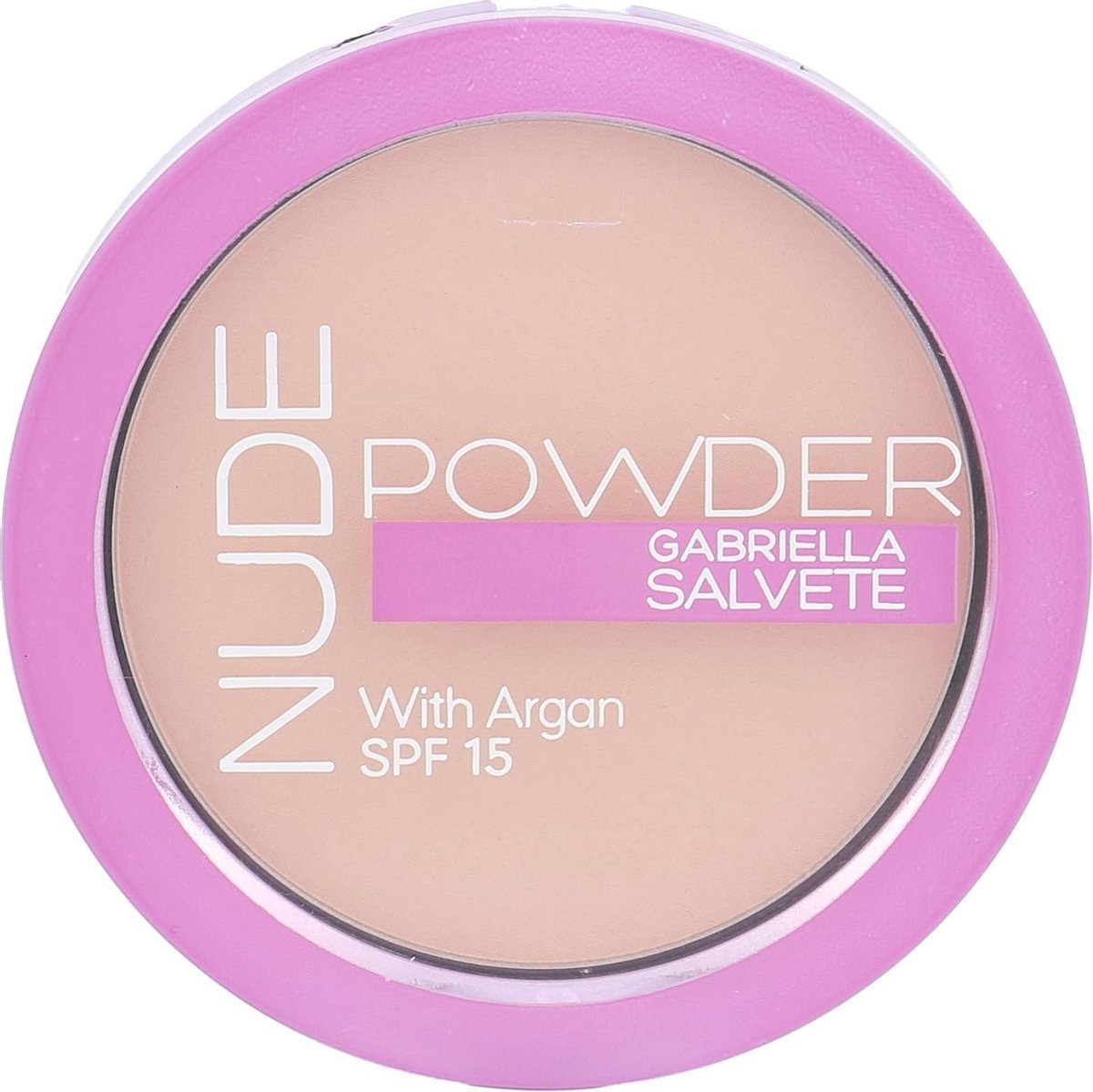 Gabriella Salvete - Nude Powder SPF15 - Kompaktní pudr 8 g 03 Nude Sand -