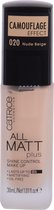 Catrice - Make-up All Matt Plus (Shine Control Make-up ) 30 ml 020 Nude Beige -