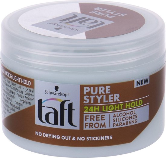 Taft Pure Styler Hair Gel Light Hold Hair Gel 150Ml bol
