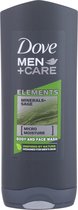 Dove - Men + Care Elements Micro Moisture Body And Face Wash SHOWER GEL do mycia ciała i twarzy Minerals Sage - 400ML