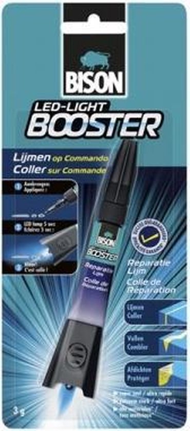 web vonnis hemel Bison LED-Light Booster - 3 gram op blisterkaart | bol.com