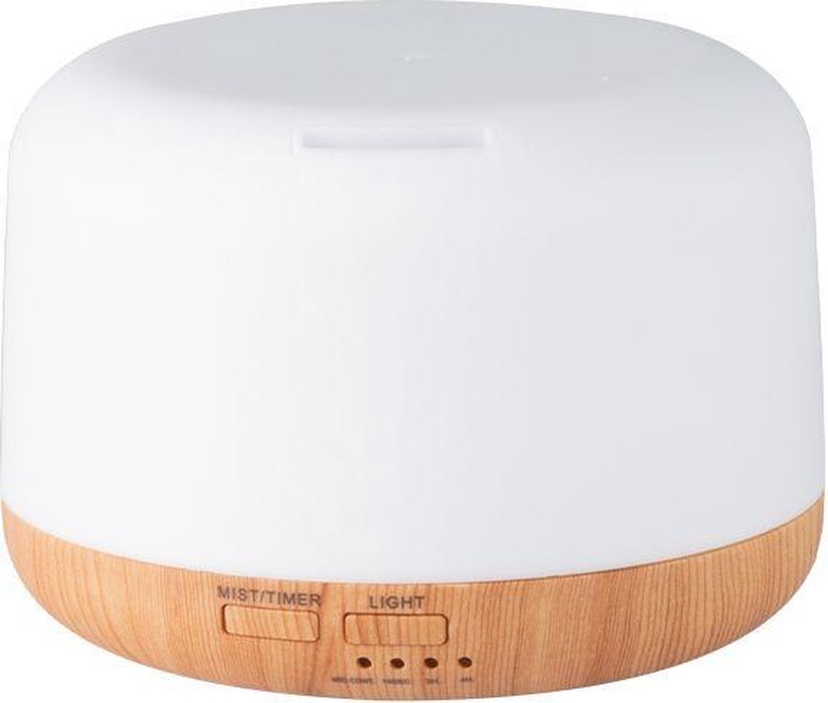 Goedkoopste ACTIVE Aroma Diffuser Luchtbevochtiger Spa 01 Licht Hout 300ml Timer