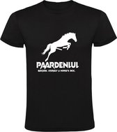 Paardenlul Heren t-shirt | Hans Kraay Jr | Veronica Inside | paard | dier | dierendag | grappig | cadeau | Zwart