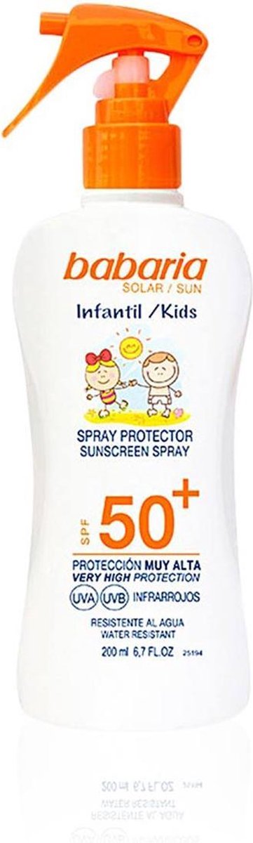 Babaria Sun Kids Spray Protector Spf50+ 200ml