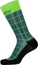 Santini Dinamo Medium Profile Printed Socks