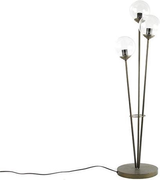 Hi-point Laurens Staande Lamp 124 Cm E27 Rvs 40w Goud