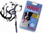 Halti anti-trek halsband nr. 0 - Zwart -bv voor dwergteckel, toypoedel of york - 1 st