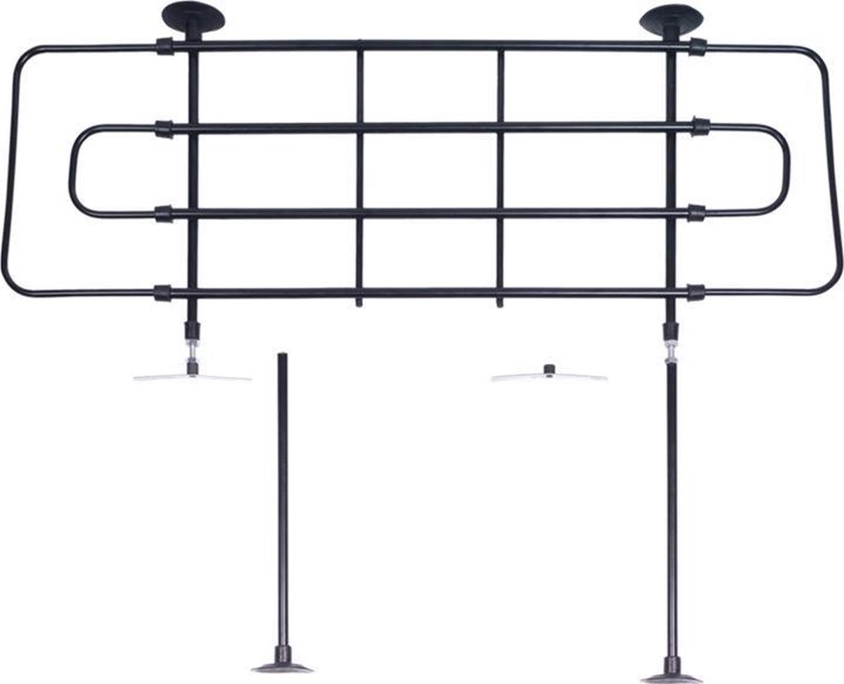 Nobby hondenhek 70 tot 100cm breed zwart