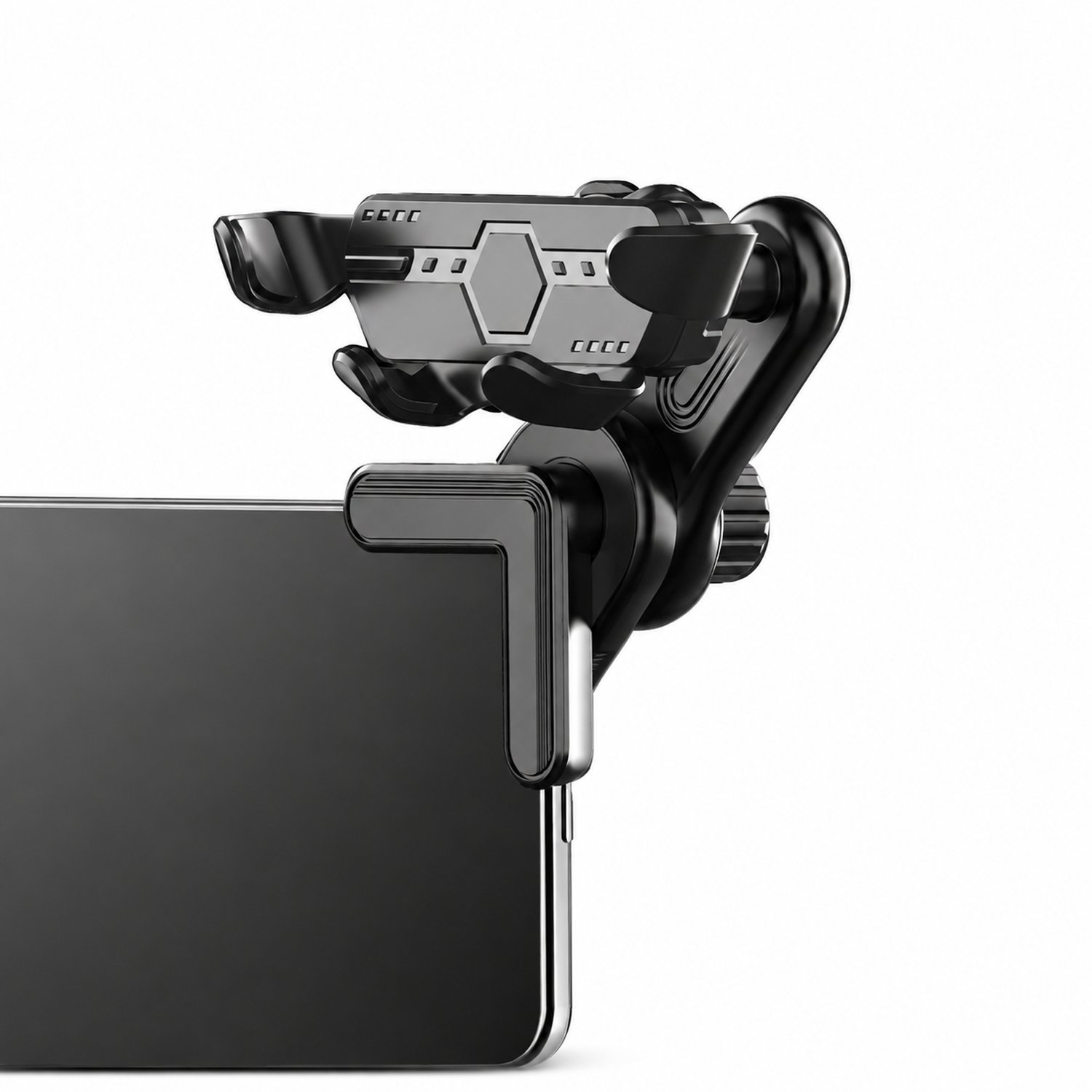 telefoonhouders auto telefoonhouder met verlengde displaybevestiging 17 mm kogelkop OPP zakverpakking