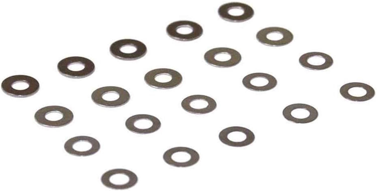 Shim Kit 20 stuks - 0,1 mm, 0,2 mm, 0,3 mm, 0,5 mm - roestvrij staal - geschikt voor AEG versnellingsbak - m-winkel
