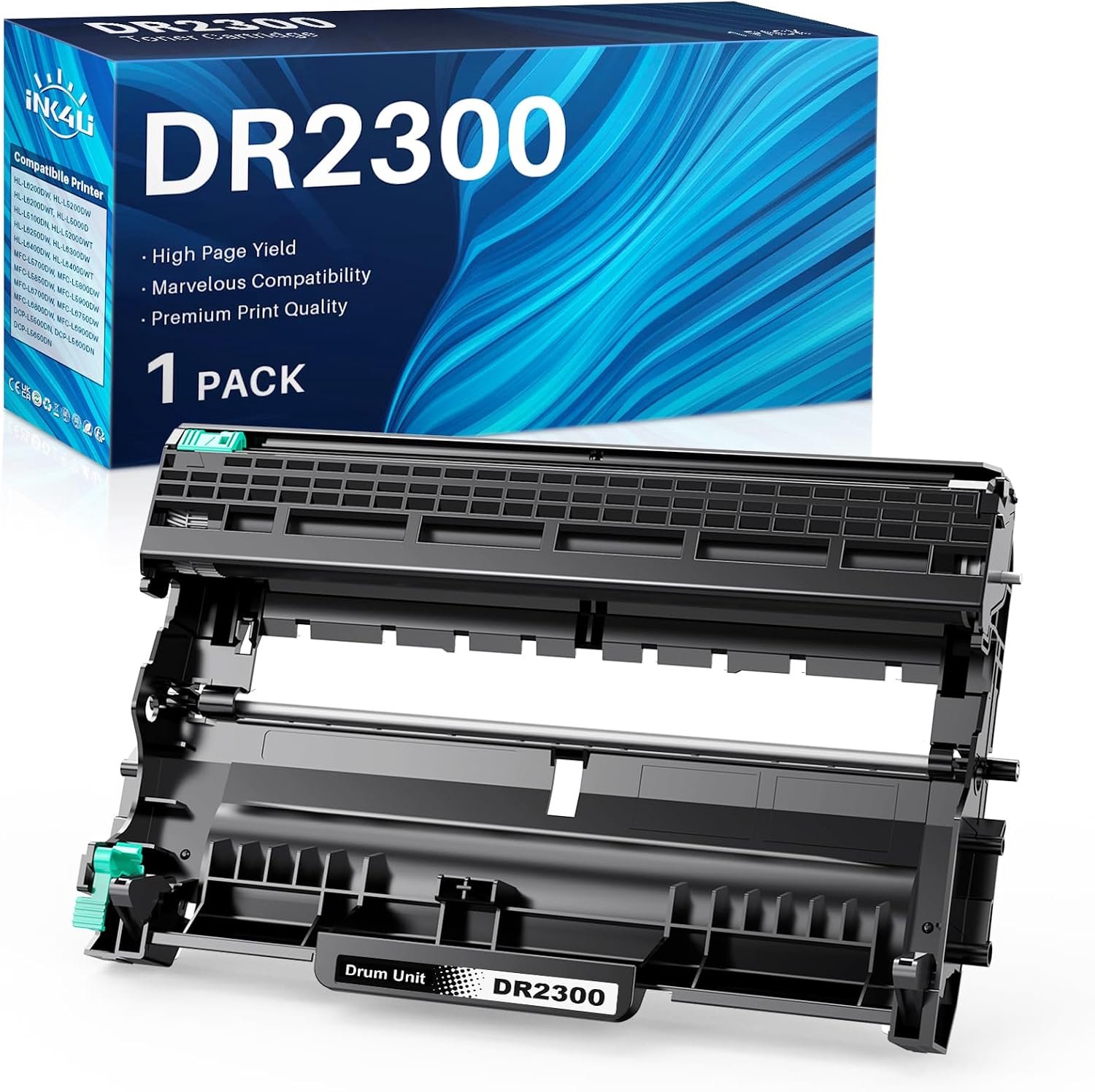 Trommel DR-2300 - Compatibel met Brother - Hoge capaciteit - Voor scherpe afdrukken - ServiceTopper